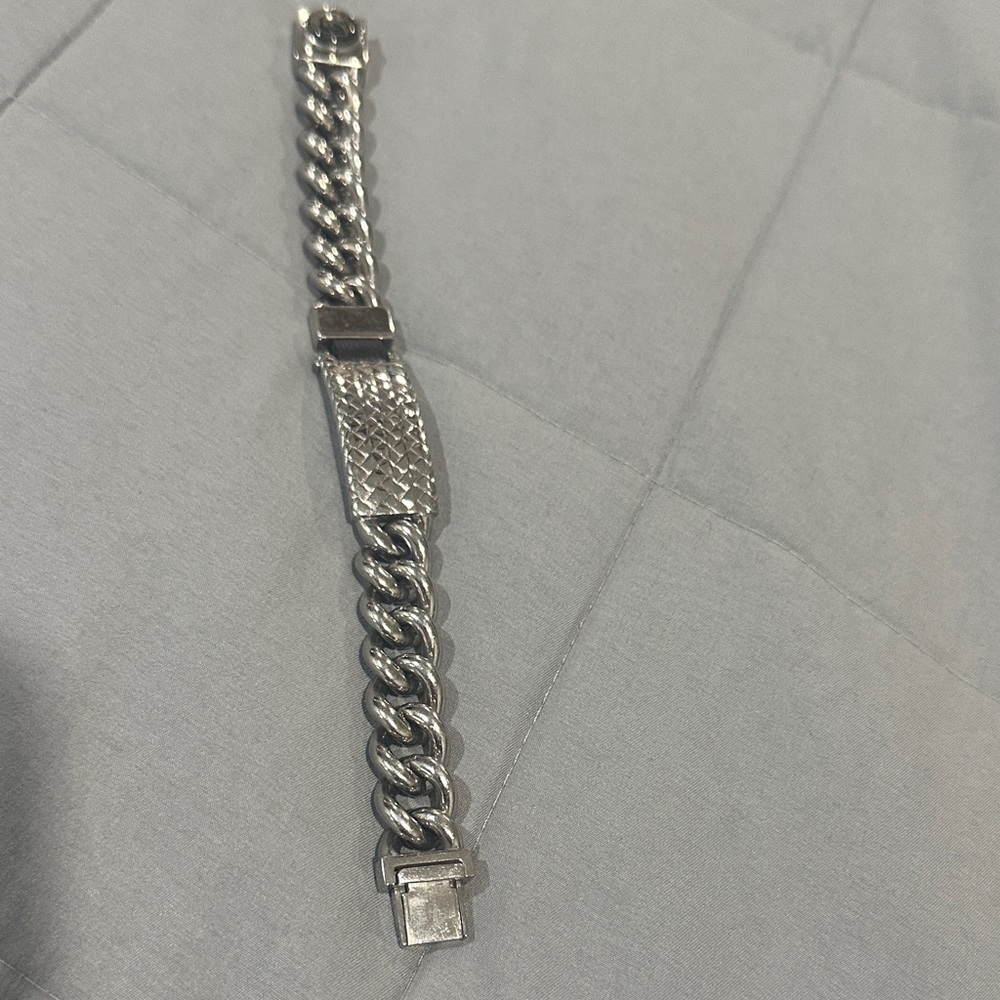 Diesel stainless steel heavy bracelet